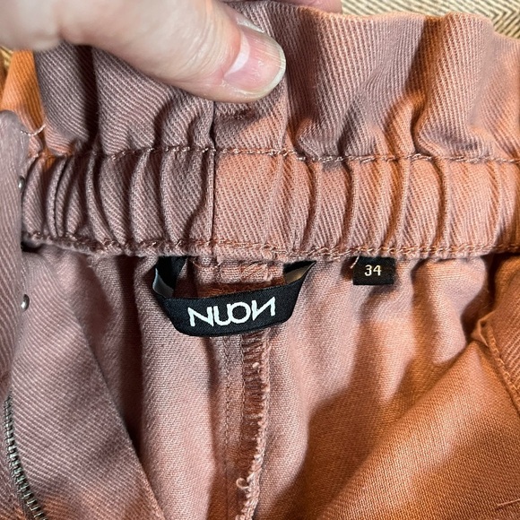 Nuon Paperbag Waist Barrel Cargo Jeans - Picture 5 of 13